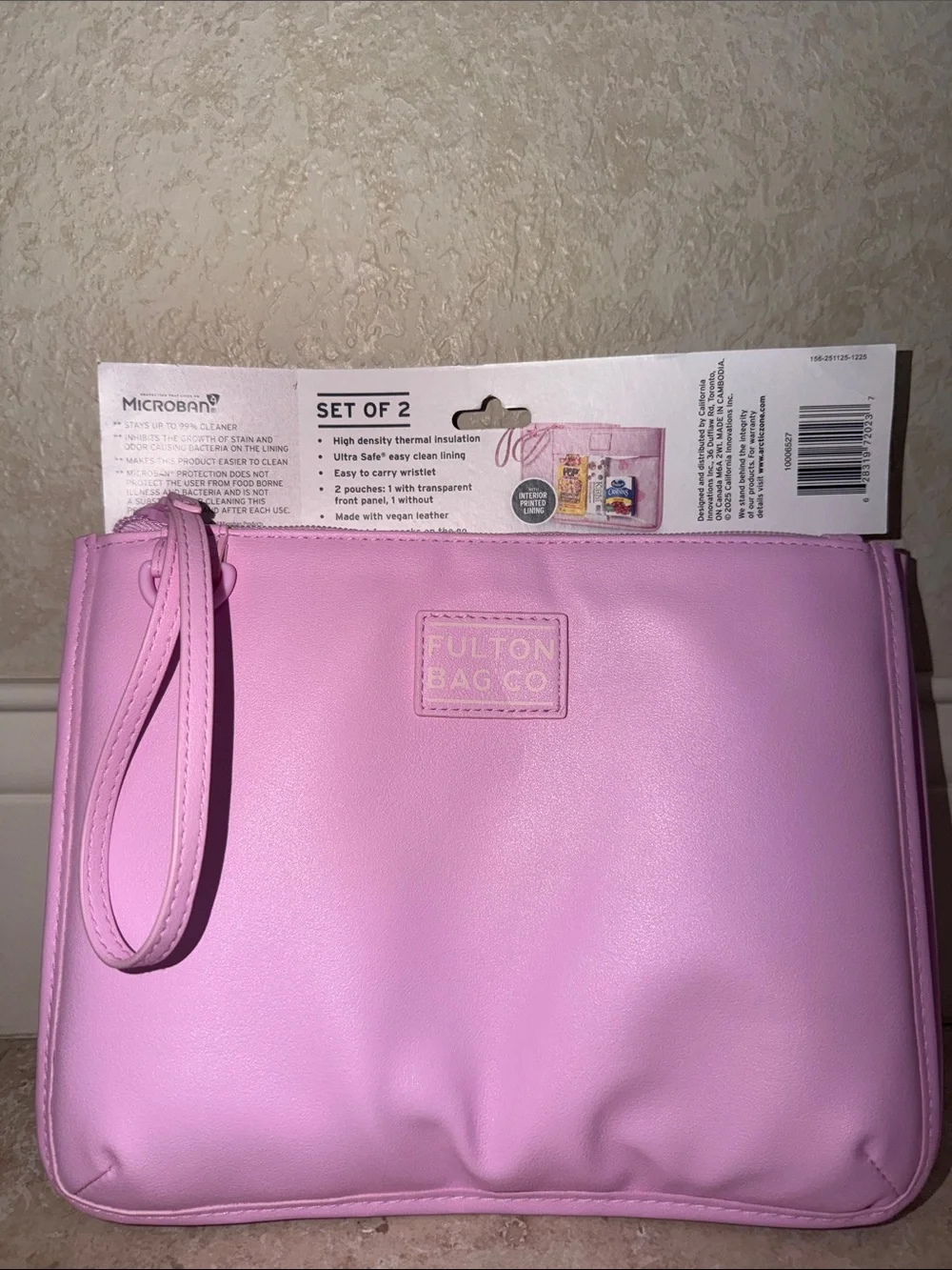 Fulton bag co matching pink